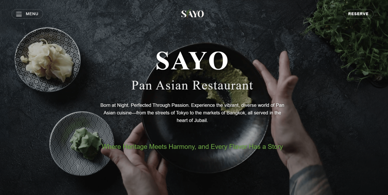 Sayo Pan Asian Restaurant